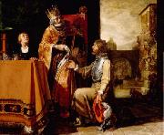 Pieter Lastman King David Handing the Letter to Uriah France oil painting artist